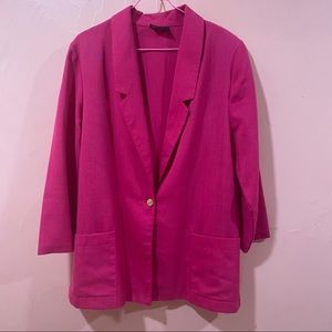 Vintage Pink Blazer
